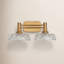 Applique murale de salle de bain de 21,06 pouces, fini cuivre.-989345647-896004068