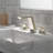 Pivotal Widespread Bathroom Faucet with Drain Assembly-80413407