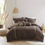Cozy Polyester Queen Bedding Sets, Modern Lodge Style, Perfect For All Seasons