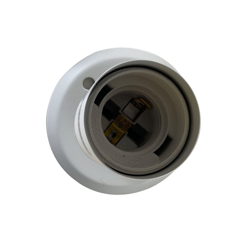 Northside Semi Flush Mount, White