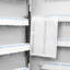 Armoire à clés murales - Capacité de 320 clés, acier gris, 57 cm (H) x 74 cm (L) x 8 cm (P), fixation compacte, rangement pour 320 clés, poids : 9,4 kg