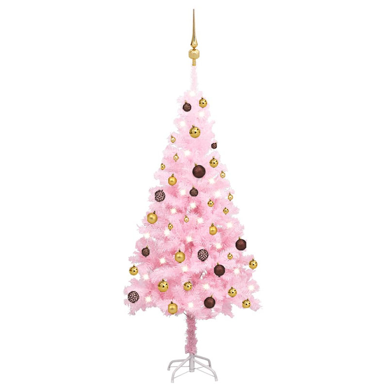  Arbre de Noël artificiel rose 120 cm
