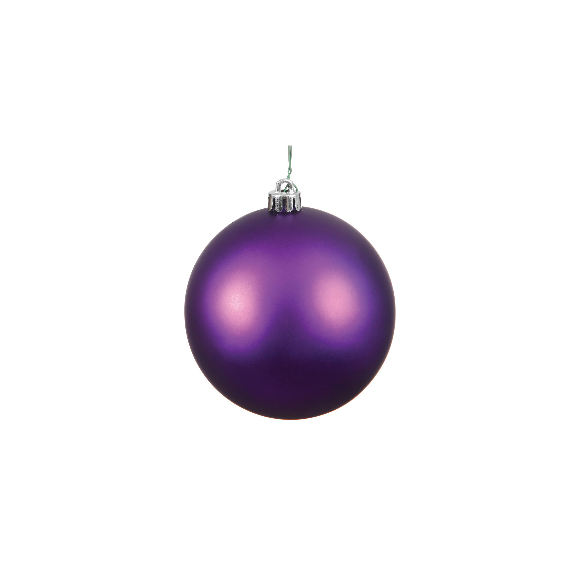 Holiday Décor Ball Ornament, Plum