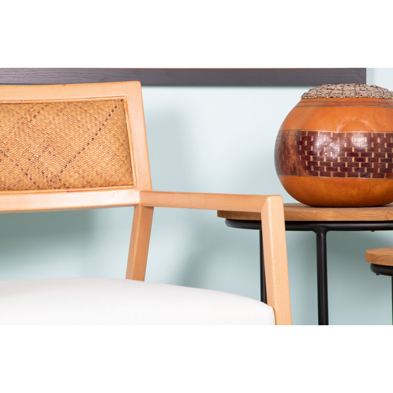 Metro Lounge Chair, Natural