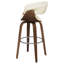 Tabouret de bar pivotant Écru-668981791