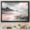 «Pink Coastal Waves I - Modern Beach», reproduction sur toile