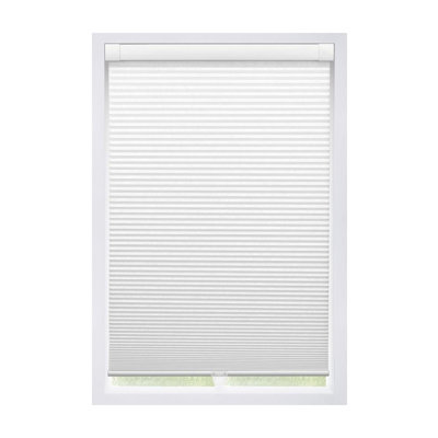 Store alvéolaire occultant No Drill EZ Grip, blanc, l 40 po x H 64 po