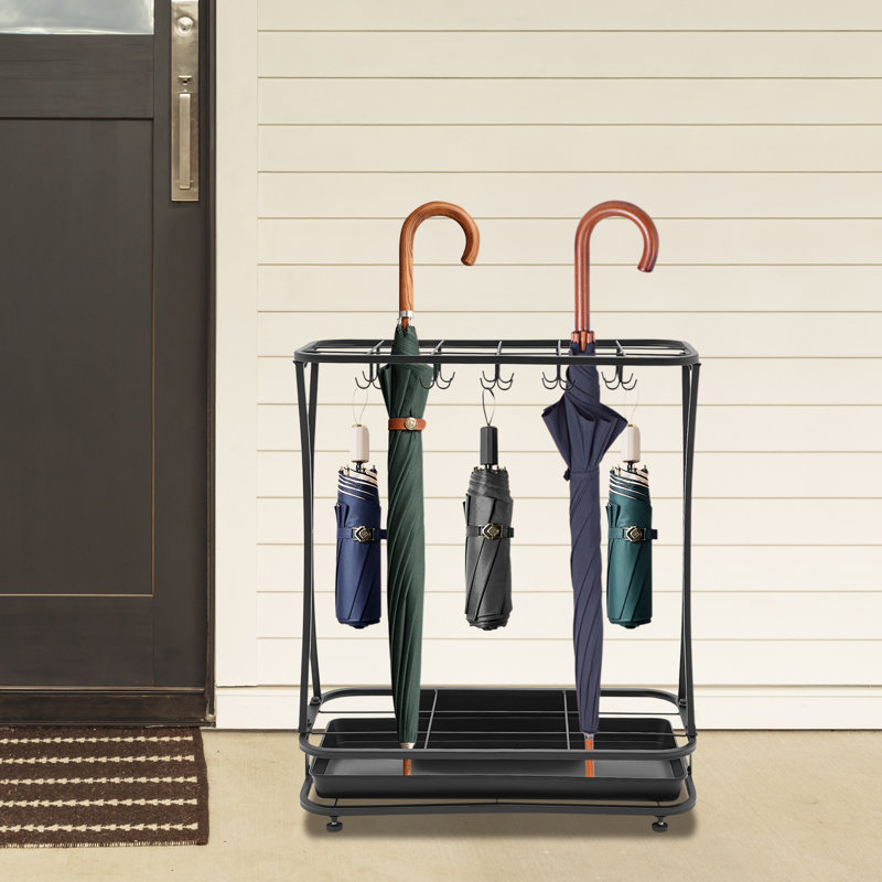 Prissila Iron Freestanding Umbrella Stand