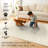 Solid Cream Flatweave Washable Indoor / Outdoor Rug-2026751204