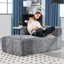 Canapé confortable en chenille pour diverses pièces, rehaussant l'ambiance de la maison-332404156