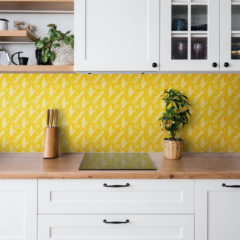 Bridnorth 50x100 cm Pvc Singular Tile in Yellow