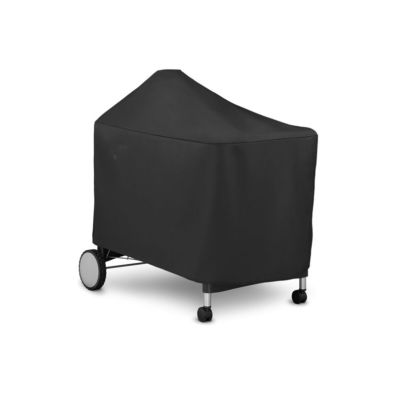 Grill Cover,With Drawstring, Hook And Loop,Dust Resistant,Black