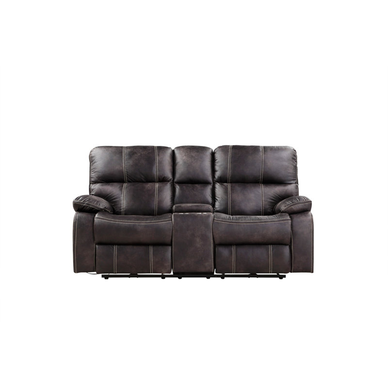 Causeuse inclinable électrique Naemi, Gris