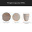Outdoor/Indoor Lightweight Concrete Side Table