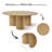 Leviah 40'' W Round Drum Coffee Table -101306602