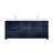 Navy Blue Double Bath Vanity 80 In. W X 20 D With White Quartz Countertop And Faucet - Soft Close Plentiful Storage Featuring Top Included Ample Options Created