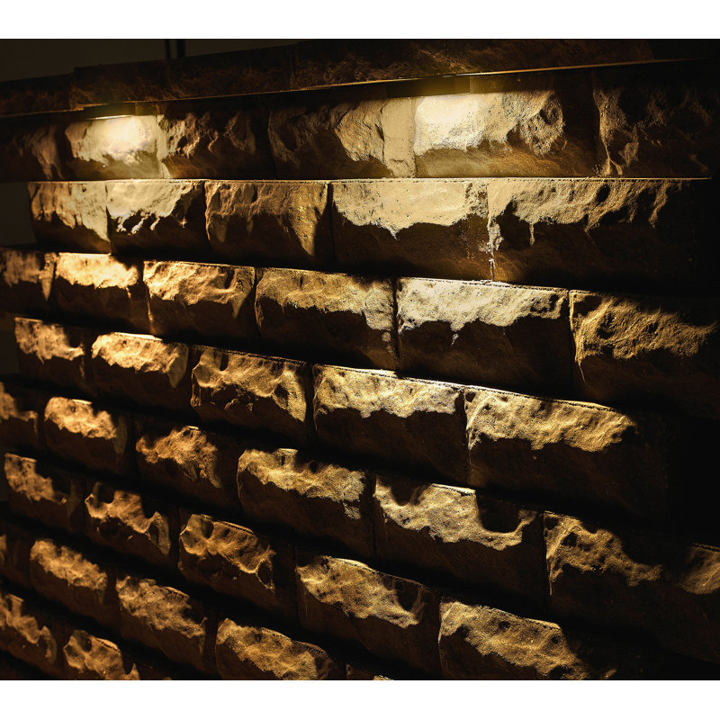 Nuvi  Low Voltage Hardwired Deck Light, Titanium