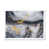 Toile blanche avec cadre d'angle fermé