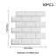 10Pcs Self-Adhesive Wall Tile Stickers