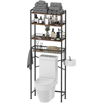 Freestanding Over-The-Toilet Storage