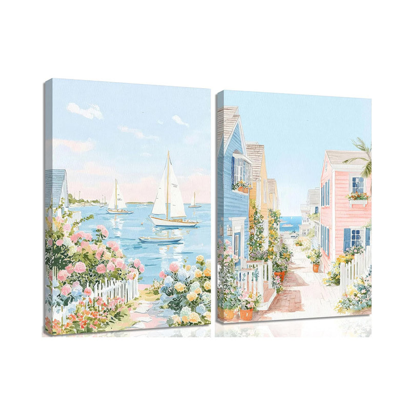 2 Piece Wrapped Canvas Print