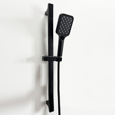Handheld Shower With Slide Bar And Hose
