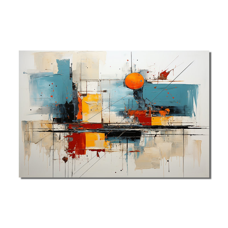 Art sur toile «Dams»