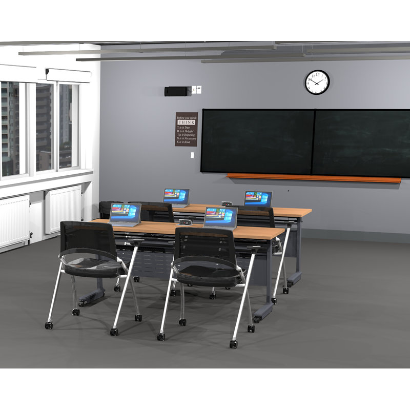 4 Person Training Meeting Seminar Tables Set