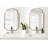Scalloped Arch Wall Mirror-120420967