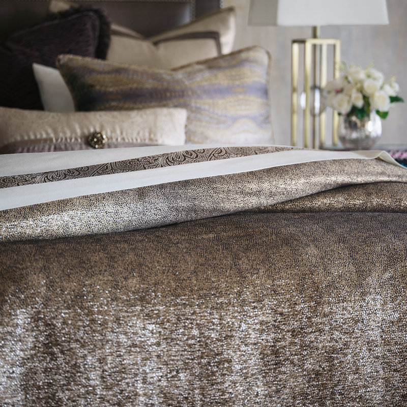 Roxanne Speckle Duvet Cover, Twin Duvet Cover
