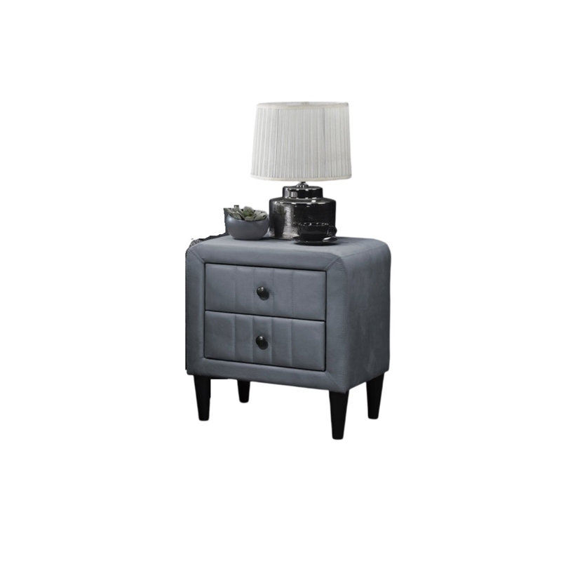 Table de bout Table de chevet moderne, Gris