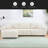 Modular Sectional Sofa, L Shape With Extra-Large Seat, Pull-Line Design, Movable Ottoman, High Density Foam, Free Combination, Sturdy Metal&Wood Frame, Boucle Fabric-1826222800
