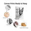 1 Piece Wrapped Canvas Wall Art