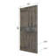 Porte de grange coulissante à finition couleur H Series avec quincaillerie à assembler requise-126486743-129990677