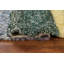 Tapis oriental marocain à rayures en peluche noué à la main 5 x 8