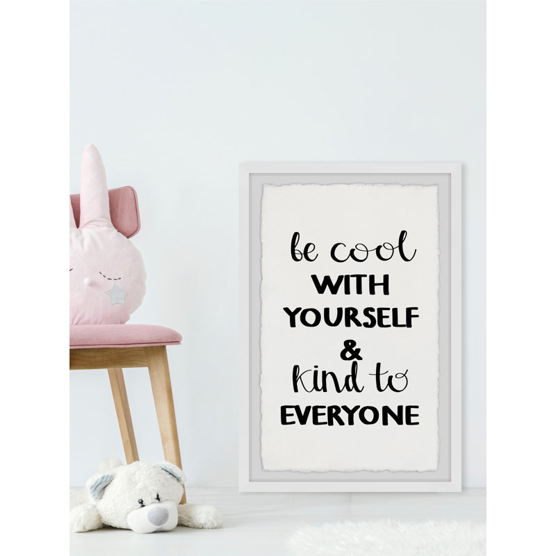 «Bozeman Be Cool wth Yourself», reproduction encadrée, H 36 po x l 24 po x 1,5 po