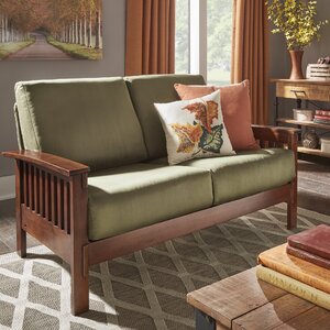 Encinal 60" Square Arm Loveseat