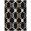Tapis Mid-Century moderne lavable à la machine intérieur / extérieur Chantille ACN2326-1303817863