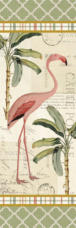 Floridian v, impression sur toile tendue, H 48 po x l 16 po x P 1,5 po