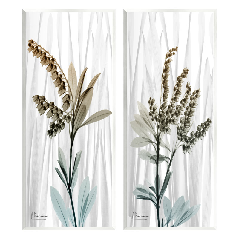 "Modern Snowdrops Flowers on MDF" par Albert Koetsier