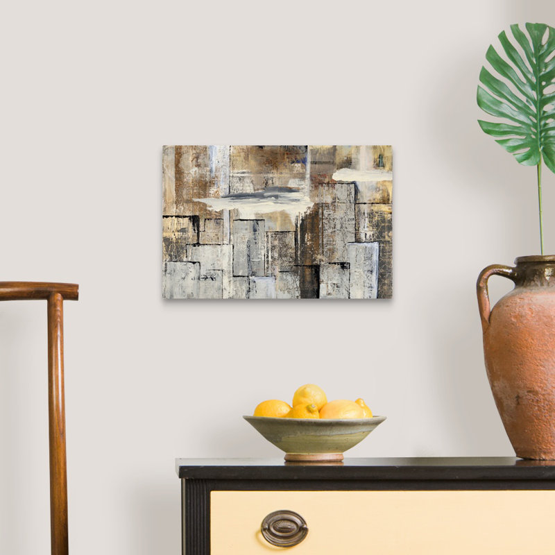 «City Workings II» par Tyson Estes, impression sur toile, Toile tendue, H 12 po x l 18 po x P 1,25 po