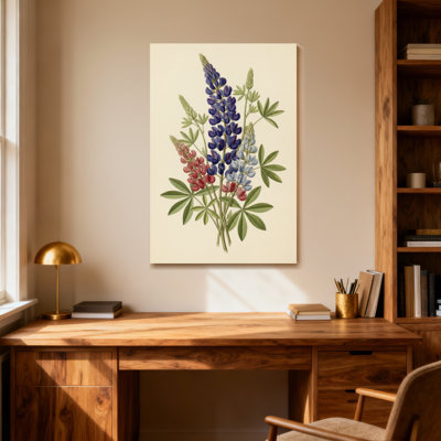 Plants &Flowers Lupine Flowers In Purple Pink And Blue