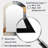 Gray Gold Minimalism Poteries - Abstract Spirals Asymmetrical Mirror, Grey Arch Unique Wall Mirror, Printed Metal Art-1319670635
