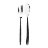 Acqua 24 - Piece Stainless Steel Flatware Set - Service for 12