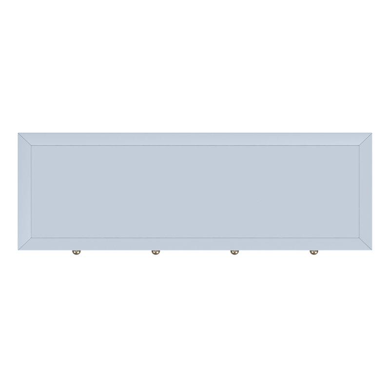 Nora 2 Drawer Console Table, Light Blue