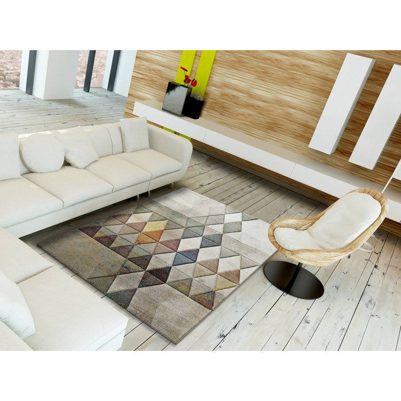 Urlingford Geometric Area Rug, Rectangle 160 x 230cm