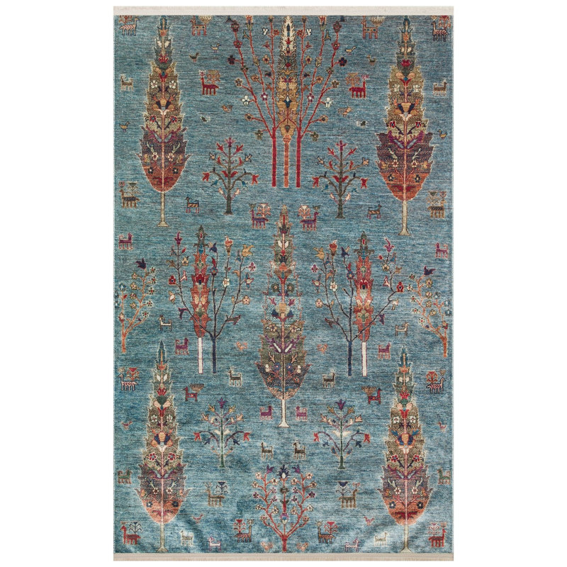Rickman Floral Area Rug, Rectangle 120cm x 180cm