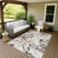 Machine Washable Indoor/Outdoor London ACN2260 Floral Rug-862032526