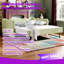 Lit de jour en lin double avec couchette simple, port de charge USB, lit Wave-1232067568
