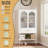 63"H Glass Display Cabinet With Drawer And Shelf-1985987960